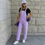 Distressed Lavender Overall