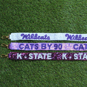 Sequin Game Day Bag Straps