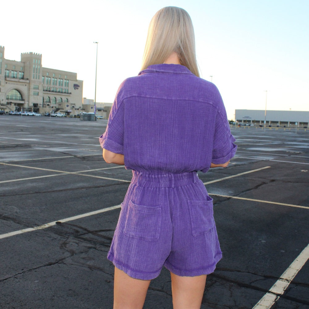 It's Game Time Romper