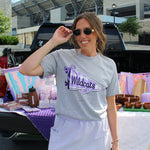 Wildcats Gingham Flag Tee (Adult)