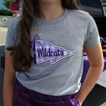 Wildcats Gingham Flag Tee (Kids)