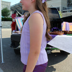 Girls Cable Knit Tank