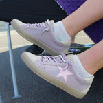 Lavender Star Sneaker (Kids)