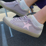 Lavender Star Sneaker (Kids)