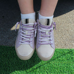 Lavender Star Sneaker (Kids)