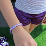Youth Purple Heart Bracelet