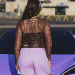 Sheer Leopard Long Sleeve