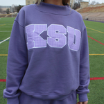 KSU Mock Neck Sweat Set