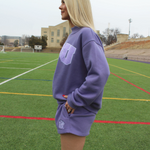 KSU Mock Neck Sweat Set