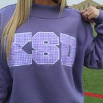 KSU Mock Neck Sweat Set