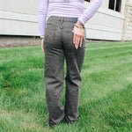 Brown Cheetah Dad Jeans