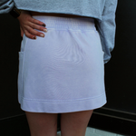 Lavender French Terry Skort
