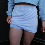 Lavender French Terry Skort