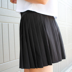 Pleated Active Skirt
