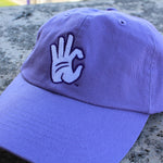 Wildcats Hand Unstructured Hat (Lavender)