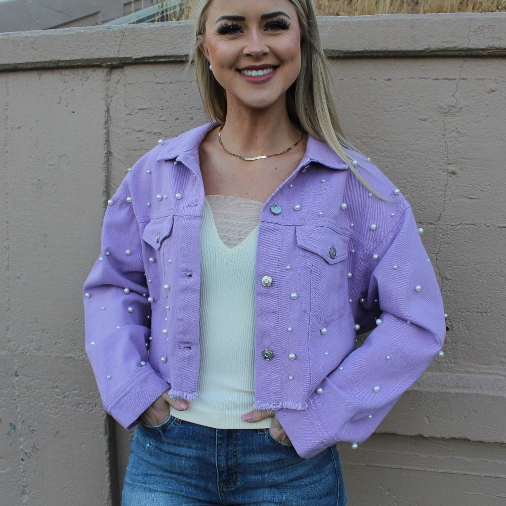 Pearl Cropped Jacket