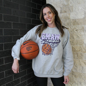 EMAW Basketball Hoop Sweatshirt