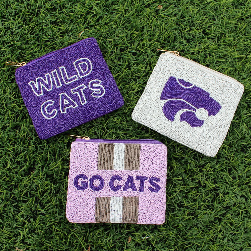Beaded Game Day Pouches