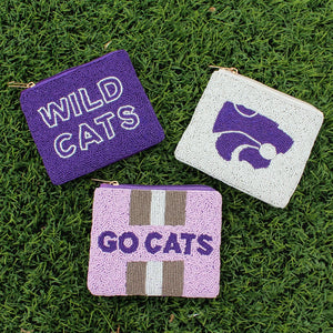 Beaded Game Day Pouches