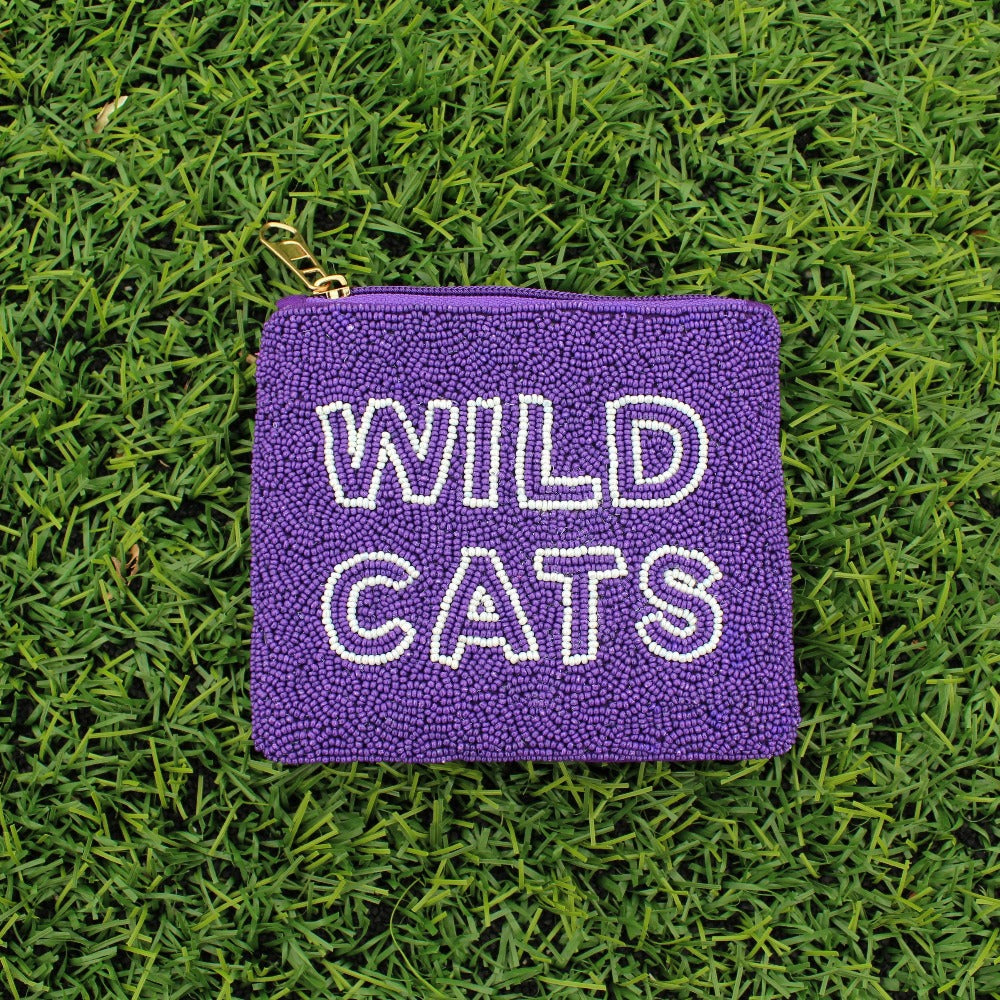 Beaded Game Day Pouches