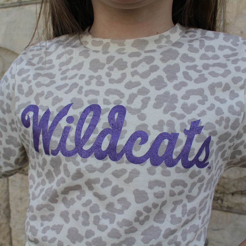 Mom + Me Wildcats Script Leopard (Kids)